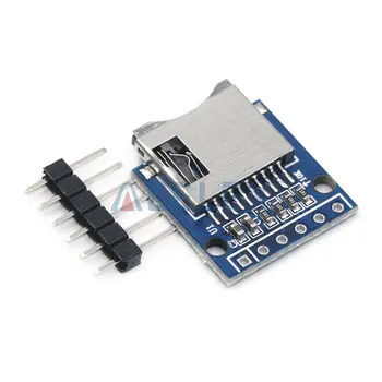 Micro SD de Stocare placă de Expansiune Mini Micro SD TF Card de Memorie Scut Module Cu Ace pentru Arduino, AVR ARM Micro SD de Stocare placă de Expansiune Mini Micro SD TF Card de Memorie Scut Module Cu Ace pentru Arduino, AVR ARM 3