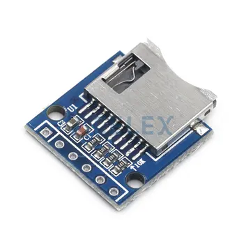 Micro SD de Stocare placă de Expansiune Mini Micro SD TF Card de Memorie Scut Module Cu Ace pentru Arduino, AVR ARM Micro SD de Stocare placă de Expansiune Mini Micro SD TF Card de Memorie Scut Module Cu Ace pentru Arduino, AVR ARM 4
