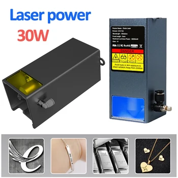 Twotrees 30W cu Laser Modulul Electric de Ieșire 110W Capul Laser Pentru TS2 Laser Gravare cu Laser Masina de Gravat Suport asistata cu Aer