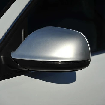 Mat argintiu oglinda capac pentru Audi Q5 2009-2015 Q7 2009-2017 partea auto aripa înlocuitoare cu sau fără dispozitiv auxiliar