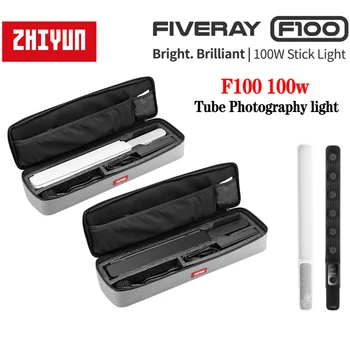 ZHIYUN FIVERAY F100 Combo de 100W Portabil Stick de Lumină Led 2700K-6500K Fotografie Lampa Pentru TikTok Streaming Fotografie Lumina