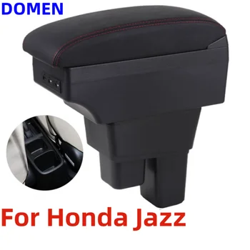 Pentru Honda Jazz Cotiera cutie Pentru Honda Fit Jazz 2 Auto Cotiera 2008-2013 2009 2010 2011 2012 Brațul cutie de Depozitare accesorii auto