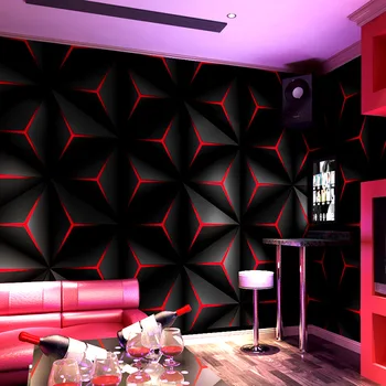 Ktv Tapet Sala Flash Wallcloth 3D Stereo Avion Modele Geometrice Temă de Fundal Caseta Pape Murală Temă de Fundal