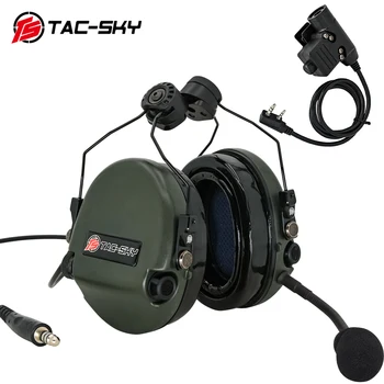 TAC-NORI MSASORDIN tactice casca suport ARC piesa de reducere a zgomotului de preluare apărători pentru urechi din silicon de vânătoare de fotografiere cască