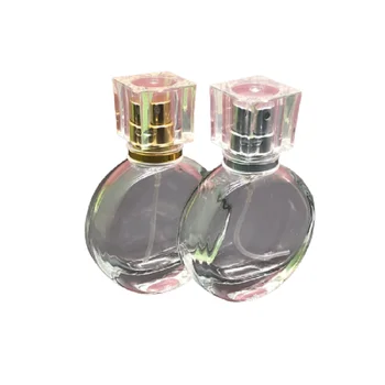 Sticla de parfum Goale de Ambalare Sticlă Clară 25ml Aur, Argint Spray Pompa 15buc Reîncărcabile Cosmetice de Ambalare Recipient Spray de Sticle