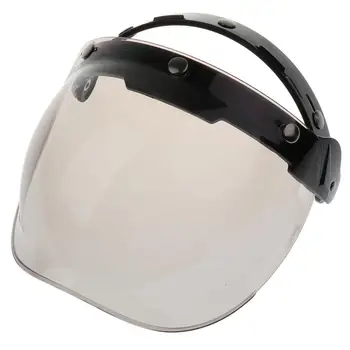 2X 3-Snap Bubble Scut de Vânt Vizor pentru Căști de Motocicletă 4