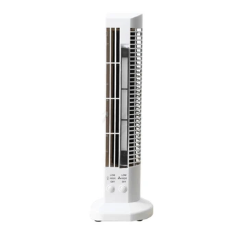 Lamă Turn Ventilator Portabil Birou, Ventilator Picioare Liniștită de Răcire Ventilator USB Masă Ventilator cu Zgomot Redus Dormitor Aer Cooler Ventilator