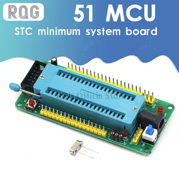 51 mcu avr minim placa de sistem placa de dezvoltare de învățare bord stc minime de sistem placa de microcontroler programator