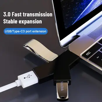 Mini în formă de Y 3-IN-1 USB-C HubType-c 3.1 USB 3.0 HUB USB 2.0 Plug and Play Extender Adaptor Pentru Accesorii de Calculator