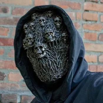 Halloween Mască De Latex Bărbați Femei