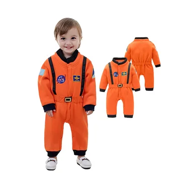 Toddler Boys Astronaut Costum Halloween, Costum de Spațiu Joc de Rol pentru Copii Fete Copii mici Astronaut Salopeta Cosplay