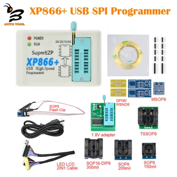 XP866+ USB SPI Programator Suport 24 25 93 95 EEPROM 25 Flash BIOS pentru WIN7 8 10 Viteza mai Repede EZP2019 EZP2023 100% Original