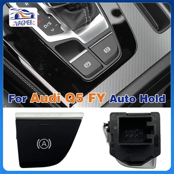 LHD Original Hill Hold / Auto Hold Comutator Pentru Audi Q5 FY iluminare din spate Alb buton 80B 927 143 80B927143