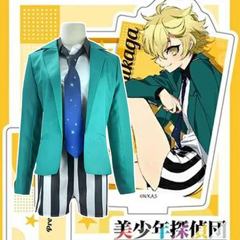 Anime Băiat Destul De Detectiv Club Bishounen Tanteidan Soutouin Manabu Yubiwa Sousaku Cosplay Costum