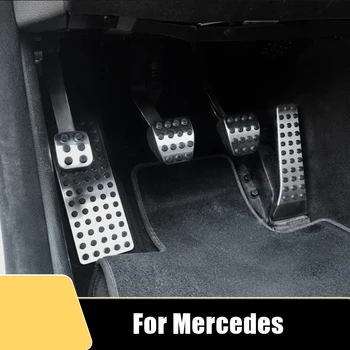 Pentru Mercedes C Class GLC GLK SLK GLE AMG W203 W213 W205 W204 W211 W212 W210 Masina Pedala de Combustibil Pedalei de Frână Capac Accesorii