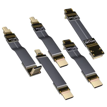 ADT-Link Mini Micro Camera Aeriene Cablu Convertor Adaptor Conector HDMI compatibil Cablu prelungitor Jos Unghi
