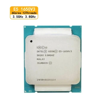 Folosit Xeon E5 1650 V3 3.5 GHz 6-Core 15Mb Cache despre lga2011-3 CPU E5 1650-V3 Procesor 140W