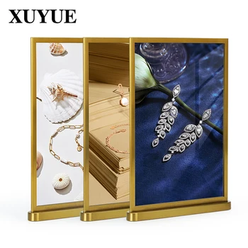 Bijuterii afișa elemente de recuzită de fundal de Metal placă de bijuterii inel colier fereastra plat Beijing display stand