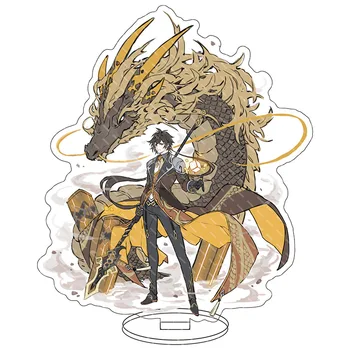 Anime Decoratiuni Statuie Joc Genshin Impact Cosplay Diy Accesorii Proiect Zhongli Dragon Acrilic Rosaria Xiao Venti