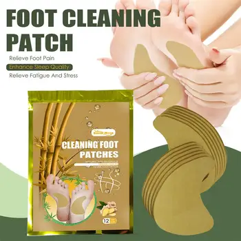 Pelin Detox Foot Patch Curățare A Toxinelor Foot Patch-Uri Adezive De Detoxifiere Tampoane Pentru A Îmbunătăți Metabolismul Circulația Sângelui Foot Patch