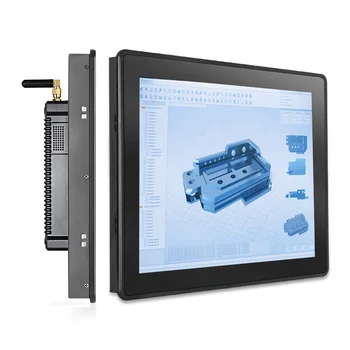 Touchthink Ip65, Ip66 10.1 Inch Industriale Ecran Tactil Capacitiv Calculator Toate Într-Un singur Panou Pc Pentru Self-service Tensiunii Arteriale