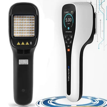 Acasă folosesc UV Lampă de Fototerapie 308nm Laser Excimer echipamente pentru Psoriazis, Vitiligo KN-5000G Acasă folosesc UV Lampă de Fototerapie 308nm Laser Excimer echipamente pentru Psoriazis, Vitiligo KN-5000G 2