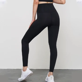 Wyplosz Pantaloni pentru Femei de Îmbrăcăminte de Sport cu dungi Jambiere Push-Up Hip Fitness Sport Comprima Yoga Nud Lycra Talie Mare Elastice Strans