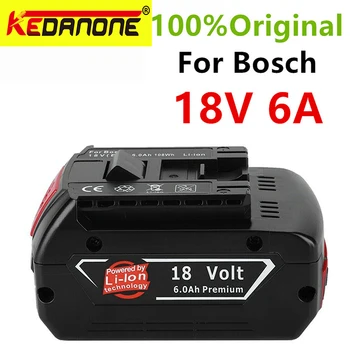 Special offer18V 6.0/8.0/10ah Reîncărcabilă Litiu-Ion Baterie pentru Bosch 18V 6.0 O Baterie de Rezervă Portabil de Înlocuire BAT609 100