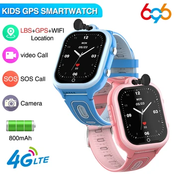 Sim 4G Copii Ceasuri Inteligente 1.85 inch Full Touch Apel Video Wifi GPS KG SOS Camera HD rezistent la apa Smartwatch Pentru Copii Cadouri