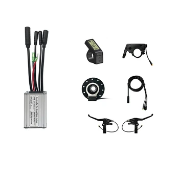 Noi Sinusoidală Controller Kit Biciclete Electrice Scuter Electric Kit LCD4 de Afișare Undă Sinusoidală Controller 36/48V 17A 350W