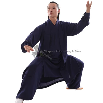 3 Piese Personalizate de Vară Wudang Rochie Taoist Halat Costum Kung fu Tai Chi Uniformă de arte Marțiale Seturi Nevoie de Măsurători 9 Culori
