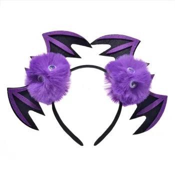 Demon Întunecat Bat Frizură Banda De Păr Costume De Halloween Accesorii Cosplays Anime Copilul Elemente De Recuzită Drăguț Clip De Păr Banda De Susținere Fanii Cadouri