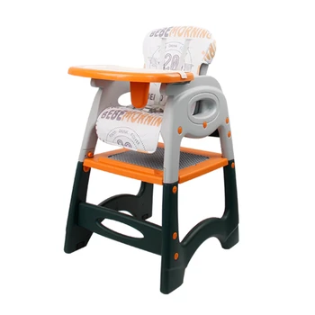 Multifuncțională cu Ridicata Stând Scaun Copil baby plastic masă și un scaun de Plastic Baby Scaun Înalt